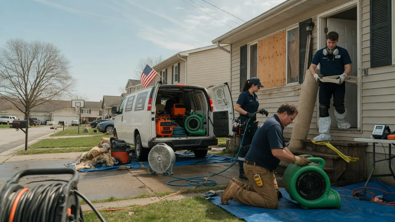 Water Damage Restoration in Eleroy, IL near me